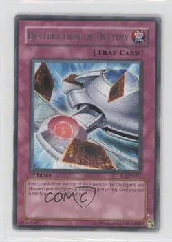 R - Destruction of Destiny 1st Ed. YuGiOh Enemy Justice #EOJ-EN051 2006 READ - Image 1