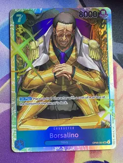 Borsalino OP05-051 | Awakening of the New Era - English | SR Holo | One Piece NM - Image 2