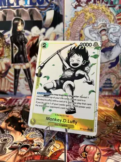 ST13-014 Monkey.D.Luffy C Alt Art One Piece TCG English NM - Image 1
