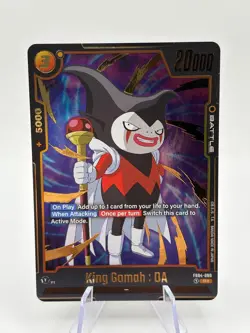 Dragon Ball Super Fusion World - King Gomah : DA FB04-080 Alt Art - Image 1