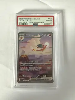 Charizard ex 199/165 Special Illustration Rare Pokemon S&V 151 Gem Mint PSA 10 - Image 1