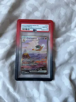 Charizard ex 199/165 Special Illustration Rare Pokemon S&V 151 Gem Mint PSA 10 - Image 1