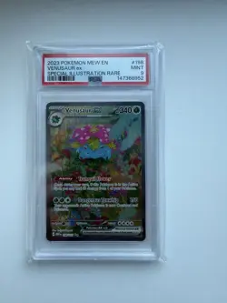 Pokemon TCG Venusaur EX Scarlet & Violet 151 Card 198/165 English Edition PSA 9 - Image 1