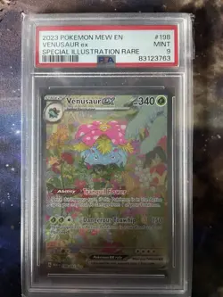 Venusaur ex SIR PSA 9 Mint – 151 Set 198/165 – Pokemon Scarlet & Violet - Image 1