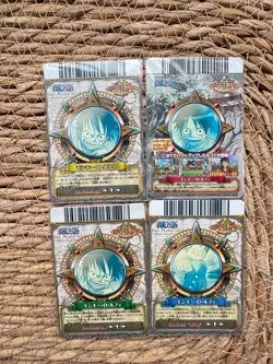 One Piece Bandai Berry Match Monkey D. Luffy Set Japanese Vintage Very Rare Card - Image 2