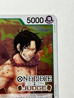 Portgas.D.Ace OP09-035 Judge Pack Vol. 6 Stamped Foil Promotion Card - Image 3