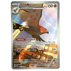 Pokemon • Talonflame • 091/088 • Perfect Order • Illustration Rare Holo NM - Image 2