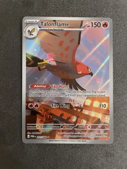 Talonflame 091/088 Holo Illustration Rare Perfect Order Pokemon Near Mint - Image 1