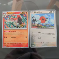 Talonflame 091/088 Holo Illustration Rare Perfect Order Pokemon + Bonus Cards - Image 3