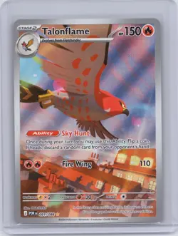 Talonflame 091/088 Holo Illustration Rare Perfect Order Pokemon Near Mint - Image 1