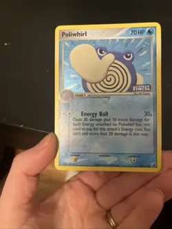 Poliwhirl Stamped Reverse Holo 68/115 LP Unseen Forces - Image 3