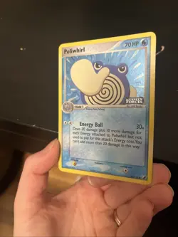 Poliwhirl Stamped Reverse Holo 68/115 LP Unseen Forces - Image 4