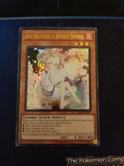 YuGiOh Ash Blossom & Joyous Spring Ultra Rare RA04 1st Edition - NM - Image 1