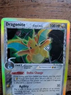 Dragonite Delta Species Pokemon 2005 TCG 3/113 HP English Holo Rare - Image 5