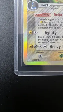 Nintendo Pokemon TCG Dragonite Delta Species 3/113 Holo Rare English 2005 - Image 5