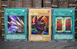 Yu-Gi-Oh Dark Magician Mystic Box Thousand Knives P4-02 03 05 set Ultra Rare NM - Image 1