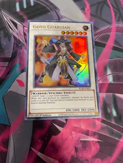YUGIOH - GOYO GUARDIAN - ULTRA RARE - 1ST ED - NM - BLAR - Image 1