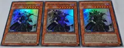 Yugioh 3x Endymion, The Master Magician SDSC-EN001 Ultra Rare 1st Ed NM Playset - Image 2