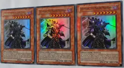 Yugioh 3x Endymion, The Master Magician SDSC-EN001 Ultra Rare 1st Ed NM Playset - Image 4