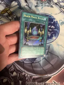 (56) YUGIOH • BLACK MAGIC RITUAL • SECRET RARE • PP01-EN002 • PREMIUM PACK • LP - Image 3