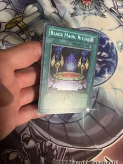 (56) YUGIOH • BLACK MAGIC RITUAL • SECRET RARE • PP01-EN002 • PREMIUM PACK • LP - Image 4