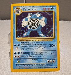 Wizards of the Coast Poliwrath 13/102 Base Set Holo Rare 1999 EN 90HP Stage 2 - Image 1
