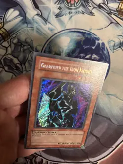 (56) Yugioh Gearfried the Iron Knight BPT-012 Secret Rare LP - Image 5