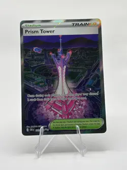 Prism Tower 111/086 Ultra Rare Chaos Rising Pokemon Holo Near Mint - Image 1