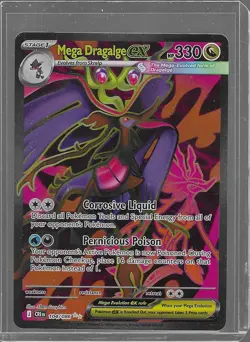 Pokemon TCG Mega Dragalge ex 104/086 Chaos Rising Ultra Rare Holo NM - Image 1