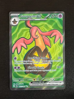 Gourgeist ex 102/086 Ultra Rare Chaos Rising Pokemon Holo Near Mint - Image 1