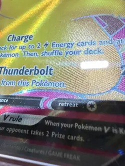 Pokemon Pikachu V 170/185 Vivid Voltage Full Art Holo Ultra Rare PSA 9 - Image 5