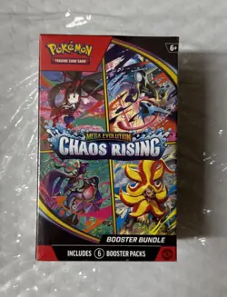 New Pokemon Mega Evolution Chaos Rising Booster Bundle - Ships Fast!! - Image 1