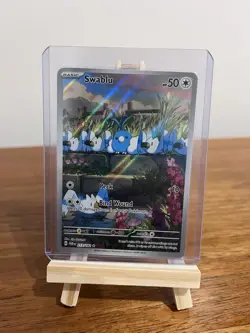 Pokemon Swablu Paradox Rift 213/182 Illustration Rare Full Art Holo EN - Image 1