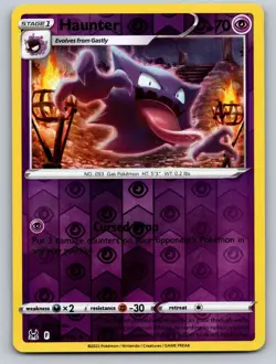 Haunter 065/196 Uncommon Lost Origin Reverse Holo Near Mint - Image 1