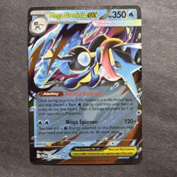 Pokemon TCG - Mega Greninja ex 22/86 - Double Rare - Chaos Rising - NM - Image 1