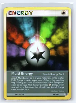 2003 Pokemon TCG EX Sandstorm Multi Energy Holo Rare - 93/100 - NM - Image 1