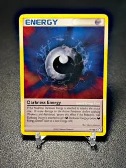 Pokemon TCG Mysterious Treasures Darkness Energy Regular Uncommon - 119/123 - LP - Image 1