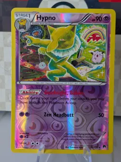 POKEMON HYPNO 51/122 & CLEFAIRY 81/122 REVERSE HOLOS BREAKPOINT TOMOKAZU KOMIYA - Image 2