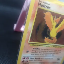 Moltres 12/62 Holo Rare Fossil Pokemon TCG Card Vintage Wizards Of The Coast NM - Image 2