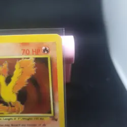 Moltres 12/62 Holo Rare Fossil Pokemon TCG Card Vintage Wizards Of The Coast NM - Image 5