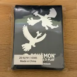 Pokemon Lugia & Ho-Oh Silhouette Organized Play Sleeves TCG 2010 New / Unused - Image 1