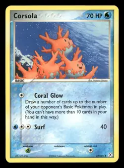 Corsola - 32/101 - Uncommon - Hidden Legends - Pokemon Card - LP - Image 1