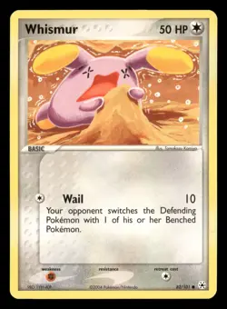 Whismur - 82/101 - Common - Hidden Legends - Pokemon Card - LP - Image 1