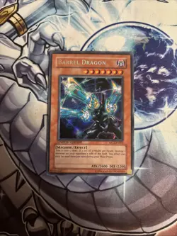 (56) Yugioh Barrel Dragon MC1-EN002 Secret Rare Limited Edition MP/HP - Image 1