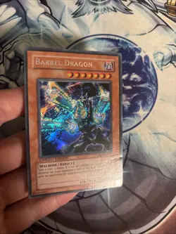 (56) Yugioh Barrel Dragon MC1-EN002 Secret Rare Limited Edition MP/HP - Image 2