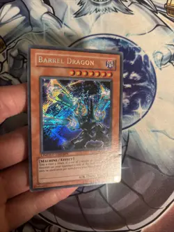 (56) Yugioh Barrel Dragon MC1-EN002 Secret Rare Limited Edition MP/HP - Image 3