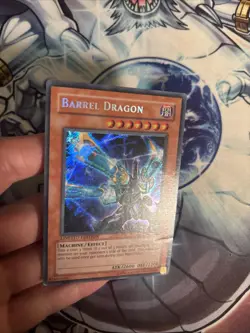 (56) Yugioh Barrel Dragon MC1-EN002 Secret Rare Limited Edition MP/HP - Image 4