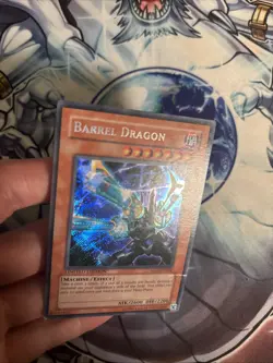 (56) Yugioh Barrel Dragon MC1-EN002 Secret Rare Limited Edition MP/HP - Image 5