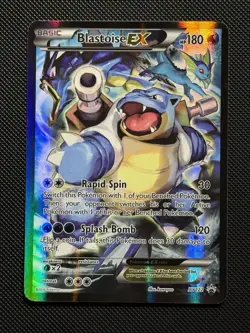 The Pokemon Company Blastoise EX XY122 XY Promo Holo Basic 180 HP ENG 2016 - Image 1
