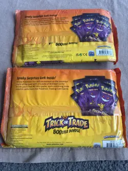 2022 Pokemon BOOster Bundle Trick or Trade Treat New Sealed (2 Total) - Image 2